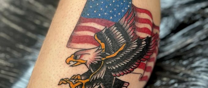 American Flag Tattoo Ideas