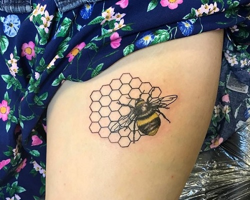 Beehive tattoo