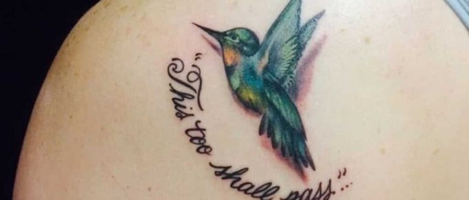 Best Hummingbird Tattoo