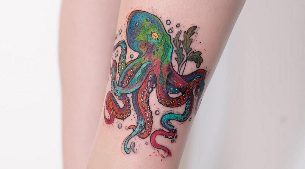 Black and White Octopus Tattoo Meaning - wide 8