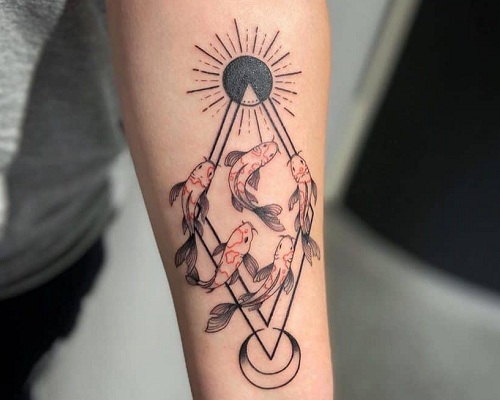 Best Sun and Moon Tattoo Designs