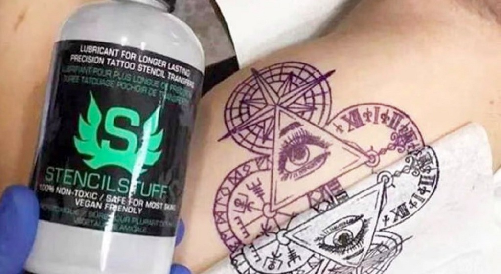 Tragbares Tattoo Transfer Gel Sicheres Hautfreundliches Mild Formula Stencil i3 