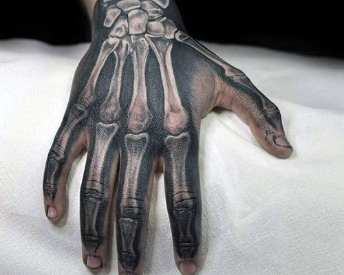 Bold Skeleton Hands