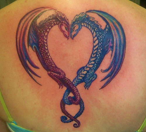 Dragon Heart tattoo design