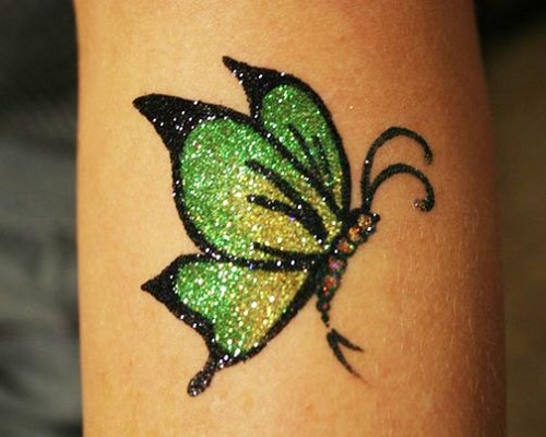 Glittering Tattoo