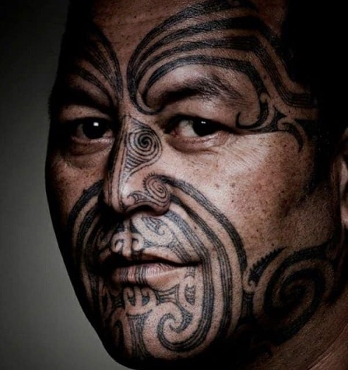 History of face tattoos