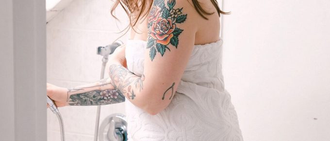 How to Shower With a New Tattoo