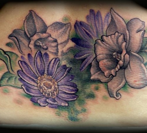 The 9 Best Aster Flower Tattoo Designs: What Does it Mean?