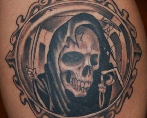 The Reaper’s coming for you tattoo