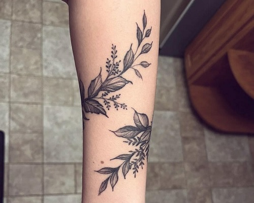 Where Should I Place My Vine Flower Tattoo